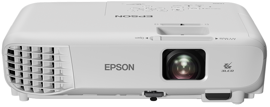 Προτζέκτορ (Projector) Epson EB-W05 κατάλληλος για σχολεία-φροντιστήρια-καφετέριες-διαδραστικούς πίνακες